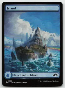 MTG Island (0305) L Modern Horizons 3 305 LP - Image 1