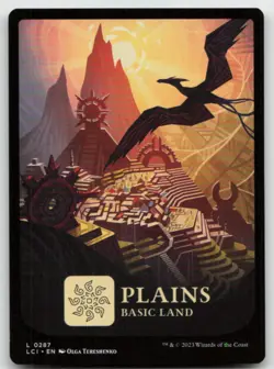 MTG Plains (0287) L The Lost Caverns of Ixalan 287 LP - Image 1