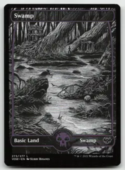 MTG Swamp () L Innistrad: Crimson Vow 273 LP - Image 1