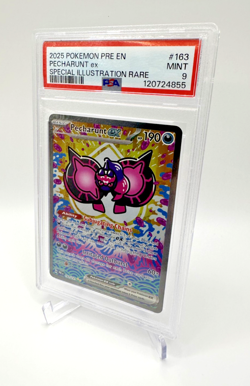 2025 POKEMON PRE EN-PRISMATIC EVOLUTIONS #163 PECHARUNT EX PSA 10 GEM MINT #163 - Image 1