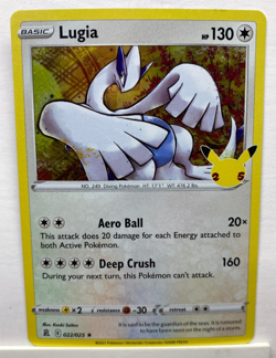 Holo Lugia 022/025 Rare Celebrations Pokemon TCG Nintendo P1 - Image 1