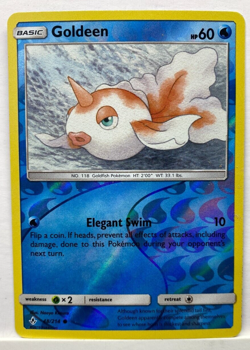 Reverse Holo Goldeen 48/214 Common Unbroken Bonds Pokemon TCG Nintendo P1 - Image 1