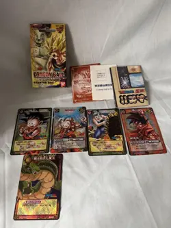 Dragon Ball Card Game Early 33 Cards Carddass Ex Used Collectible - Image 2