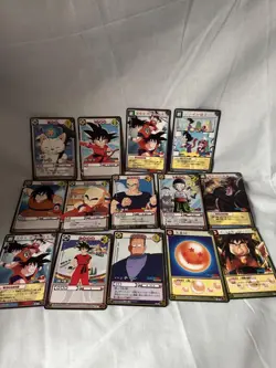 Dragon Ball Card Game Early 33 Cards Carddass Ex Used Collectible - Image 3