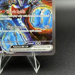 Pokemon TCG Prismatic Evolutions Palafin EX 151/131 Special Illustration Rare NM - Image 4