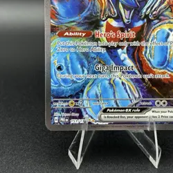 Pokemon TCG Prismatic Evolutions Palafin EX 151/131 Special Illustration Rare NM - Image 5