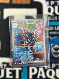 Pokemon TCG Prismatic Evolutions Palafin EX 151/131 Special Illustration Rare NM - Image 1