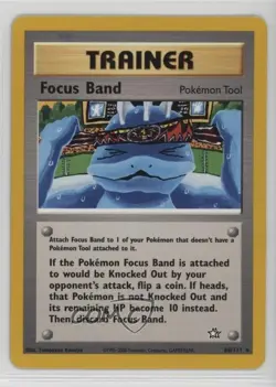 Focus Band Pokemon Neo Genesis #86 2000 - Image 1