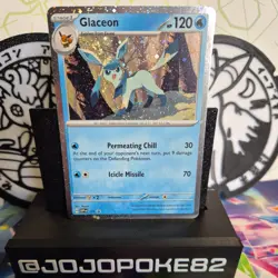 pokemon cards tcg Glaceon Scarlet & Violet Black Star Promo SVP171 - Image 1