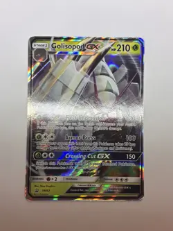 GOLISOPOD GX Full Art Black Star Promo SM62 2017 Pokemon Sun & Moon M/NM - Image 1