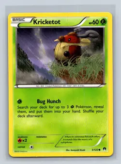 Kricketot #5/122 XY - BREAKpoint Common - Pokemon Cards E6 - Image 1