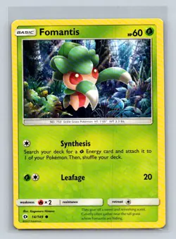 Fomantis #14/149 SM Base Set Common - Pokemon Cards E6 - Image 1