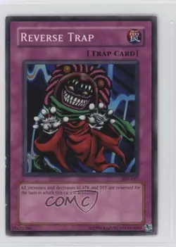 Reverse Trap Unlimited YuGiOh Starter Deck Yugi #SDY-047 2002 - Image 1