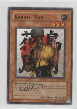 Karate Man Unlimited YuGiOh Starter Deck Joey #SDJ-013 2003 - Image 1