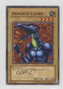 Armored Lizard Unlimited YuGiOh Starter Deck Joey #SDJ-009 2003 - Image 1