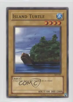 Island Turtle Unlimited YuGiOh Starter Deck Joey #SDJ-005 2003 READ - Image 1
