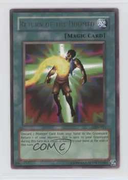Return of the Doomed Unlimited YuGiOh Labyrinth Nightmare #LON-021 2003 - Image 1