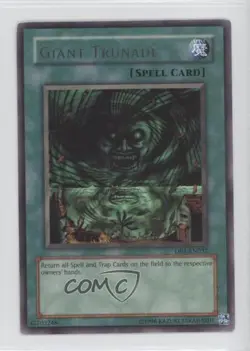 Rare - Giant Trunade YuGiOh Dark Beginning 1 #DB1-EN032 2004 - Image 1