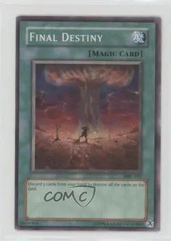 Final Destiny Unlimited YuGiOh Magic Ruler Booster #MRL-035 2002 - Image 1