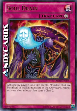 SOUL DRAIN • (Risucchio Dell'anima) • Rara • REDU EN078 • Unl • Yugioh ANDYCARDS - Image 1