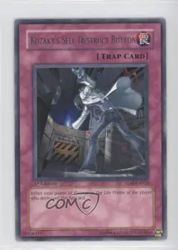 R - Kozaky's Self-Destruct Button 1st Ed. YuGiOh The Lost Millenium #TLM-EN052 - Image 1