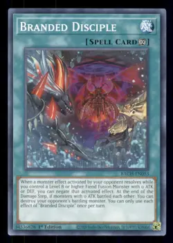 Yugioh Branded Disciple #BACH-EN053 Battle of Chaos LP - Image 1