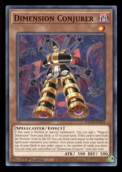 Yugioh Dimension Conjurer #BACH-EN002 Battle of Chaos LP - Image 1