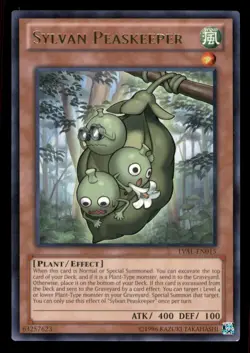 Yugioh Sylvan Peaskeeper #LVAL-EN015 Legacy of the Valiant LP - Image 1