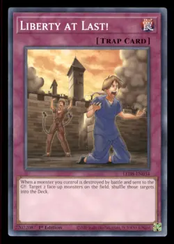Yugioh Liberty at Last! #LED8-EN034 Legendary Duelists: Synchro Storm LP - Image 1