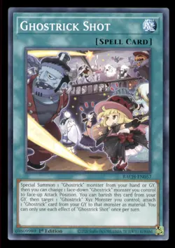 Yugioh Ghostrick Shot #BACH-EN057 Battle of Chaos LP - Image 1