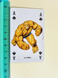 THE THING RARE CARD MARVEL HEROES COMICS CARTA 2005 ORIGINAL VINTAGE NEW - Image 1