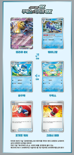 Pokemon Card Game Starter set ex Quaxly & Mimikyu svAW Korean Factory Sealed - Image 3