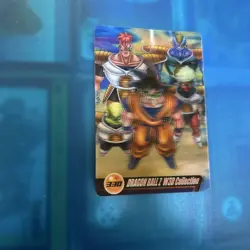 Dragon Ball Carddass Morinaga Wafer Card Ginyu Special Squadron Used - Image 1