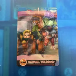 Dragon Ball Carddass Morinaga Wafer Card Ginyu Special Squadron Used - Image 3