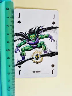 GREEN GOBLIN RARE CARD MARVEL HEROES COMICS CARTA 2005 ORIGINAL VINTAGE NEW - Image 1