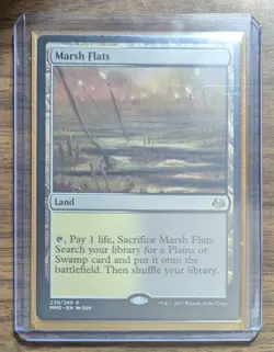 MTG Marsh Flats Non-Foil from Modern Masters 2017 LP - Image 2