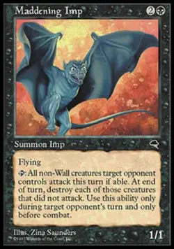 Maddening Imp - Medium Play MTG Tempest - Image 1