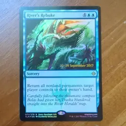 River's Rebuke - Foil NM MTG Promos: Prerelease Cards - Image 1