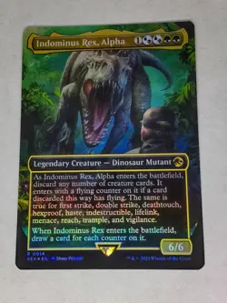 MTG Indominus Rex, Alpha FOIL - REX / 0014 - - Image 1