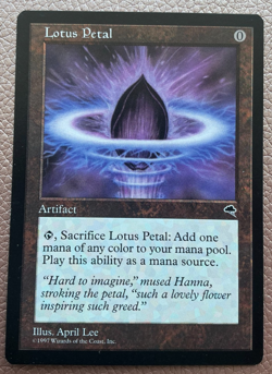 Lotus petal MTG Magic the gathering - Image 1