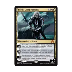 WOTC MtG Shadows Over Innistrad Sorin, Grim Nemesis (MR) Fair - Image 1