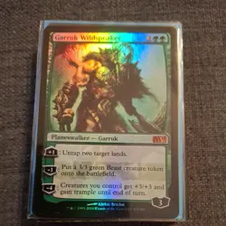 MTG FOIL Garruk Wildspeaker - Magic 2011 #175 - Image 1