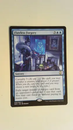 Flawless Forgery NCC 026 - MTG Magic the Gathering - Blue - Image 1