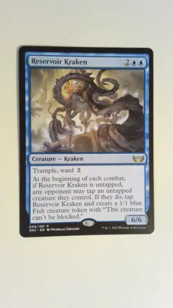Reservoir Kraken SNC 056 - MTG Magic the Gathering - Blue - Image 1