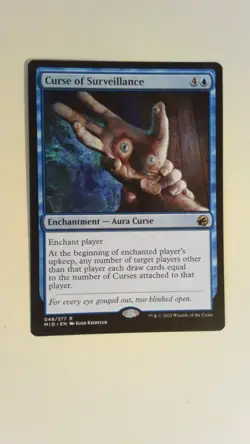 Curse of Surveillance MID 046 - MTG Magic the Gathering - Blue - Image 1