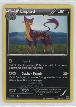 Liepard Pokemon Black & White Base Set #67 - Image 1