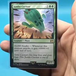 Jumbo Cactuar FIN Final Fantasy MTG 191 M/N - Image 3