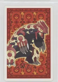 Numel Nintendo Pokemon Omega Ruby Primal Groudon Playing Cards #4C - Image 2