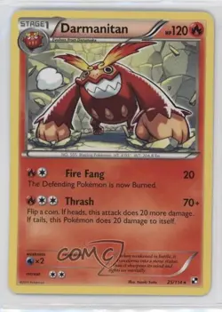 Darmanitan Pokemon Black & White Base Set #25 - Image 1