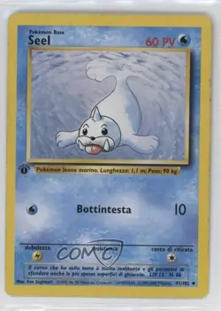 Seel Italian 1st Ed. Pokemon Base Set #41 1999 - Image 1